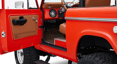 Classic Ford Bronco interior