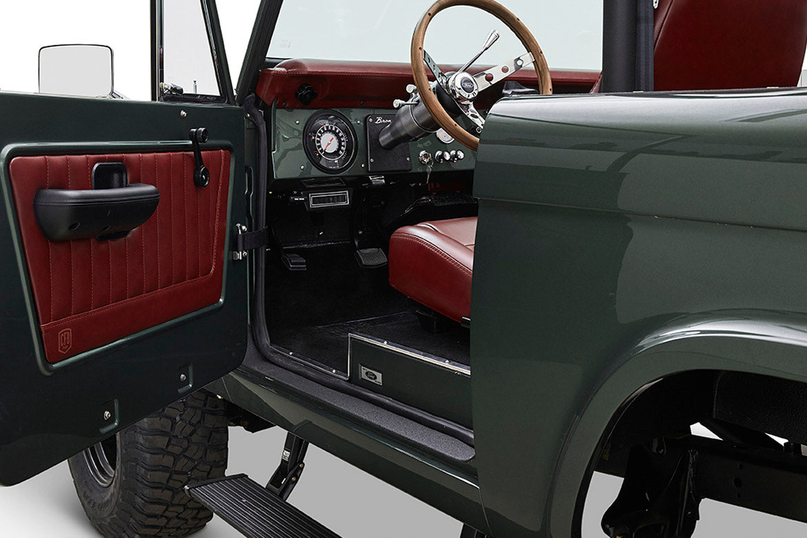 Classic Ford Bronco interior