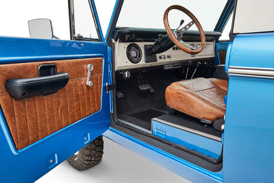 Classic Ford Bronco interior