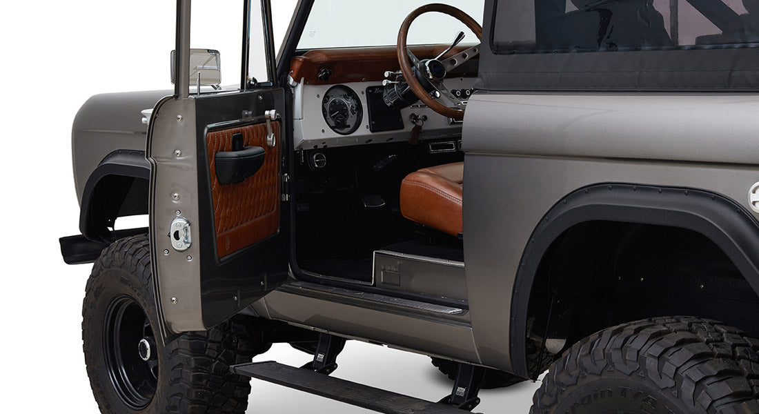 Classic Ford Bronco interior