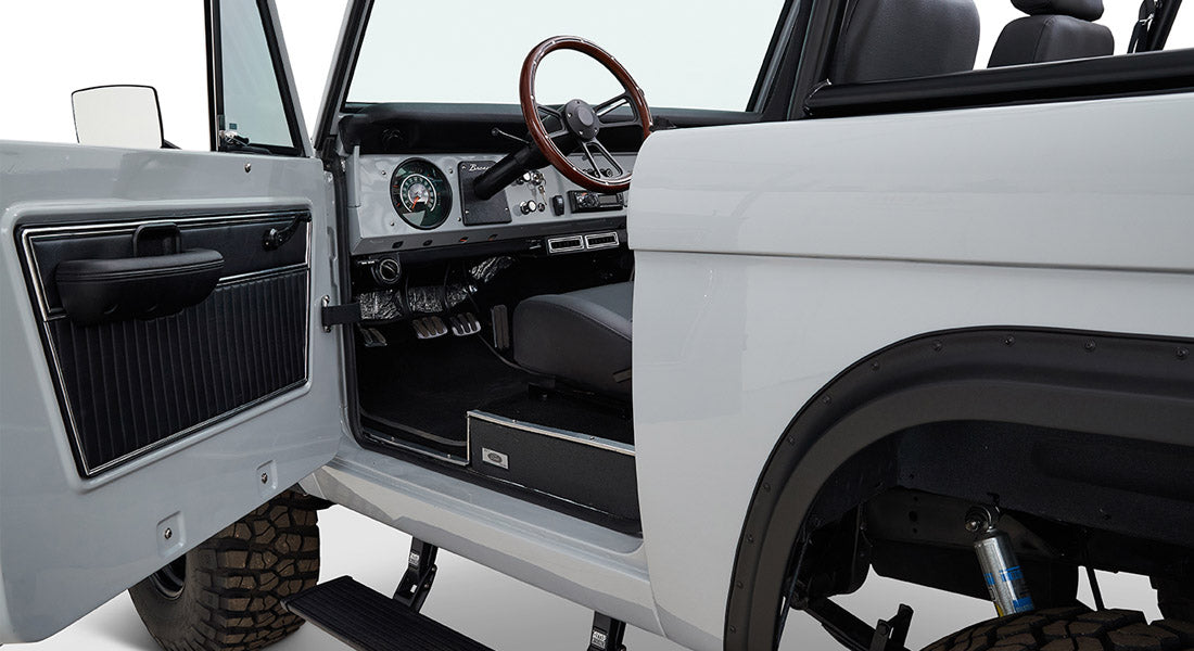 Classic Ford Bronco interior
