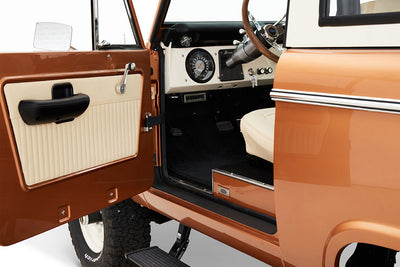 Classic Ford Bronco interior
