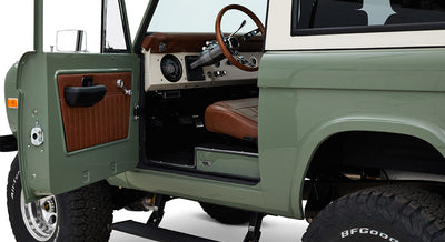 Classic Ford Bronco interior