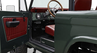Classic Ford Bronco interior