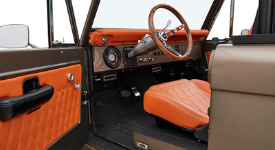 Classic Ford Bronco interior