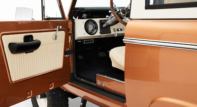 Classic Ford Bronco interior
