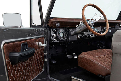 Classic Ford Bronco interior