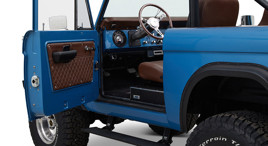 Classic Ford Bronco interior