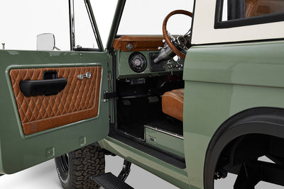 Classic Ford Bronco interior
