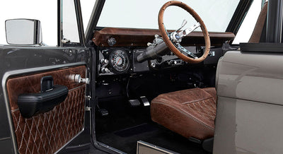 Classic Ford Bronco interior