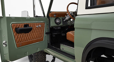 Classic Ford Bronco interior
