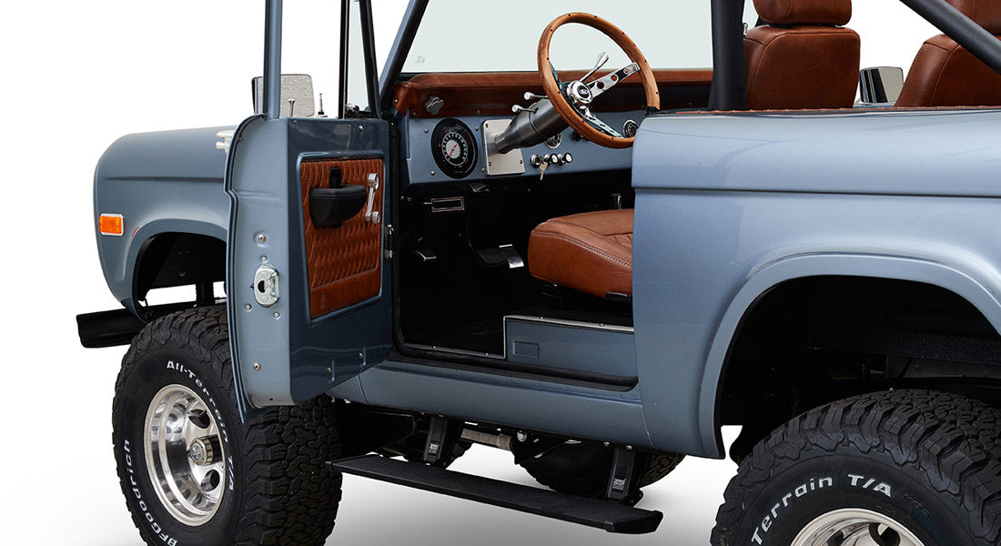 Classic Ford Bronco interior