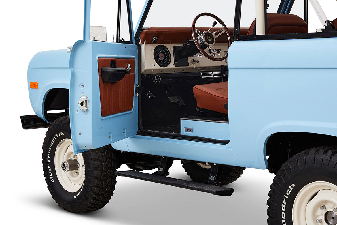 Classic Ford Bronco interior