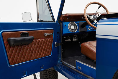 Classic Ford Bronco interior