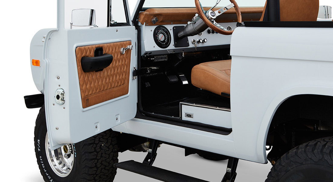 Classic Ford Bronco interior