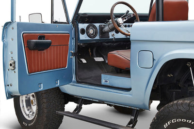 Classic Ford Bronco interior