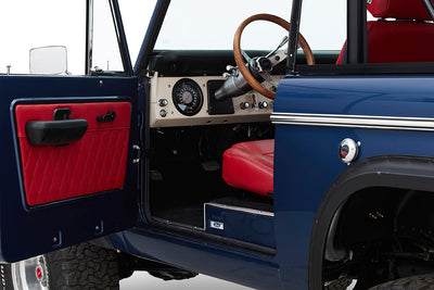 Classic Ford Bronco interior