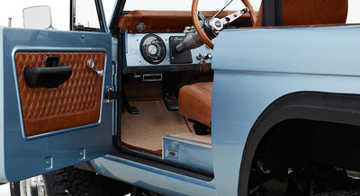 Classic Ford Bronco interior