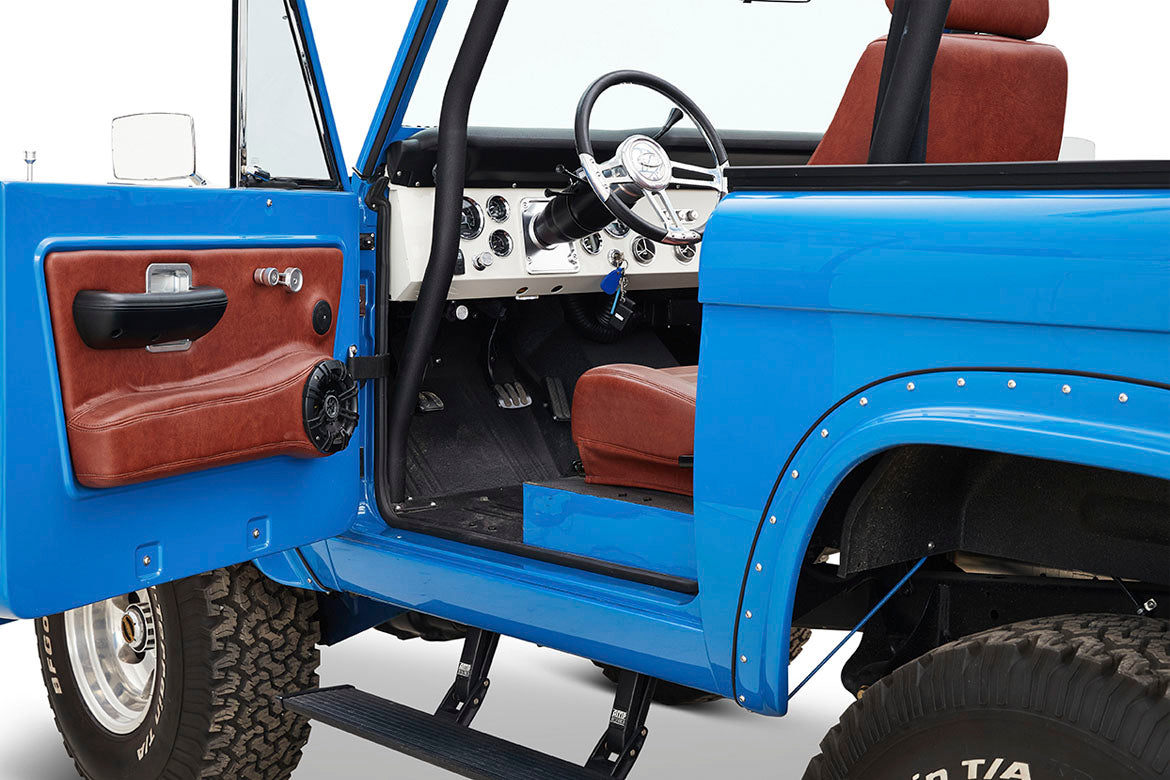 Classic Ford Bronco interior