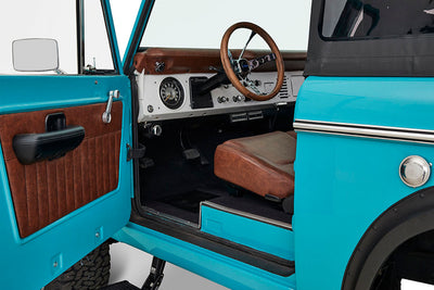 Classic Ford Bronco interior
