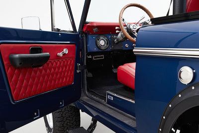 Classic Ford Bronco interior