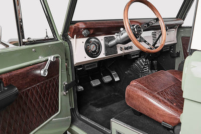 Classic Ford Bronco interior