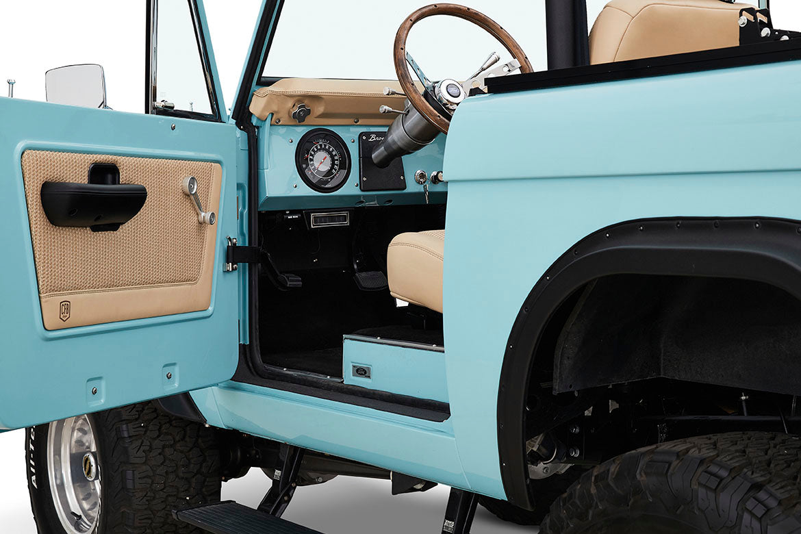 Classic Ford Bronco interior
