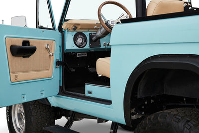 Classic Ford Bronco interior