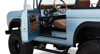 Classic Ford Bronco interior