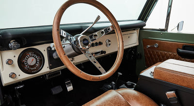Classic Ford Bronco dashboard