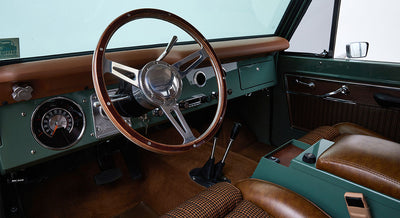 Classic Ford Bronco dashboard