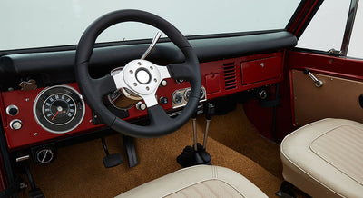 Classic Ford Bronco dashboard