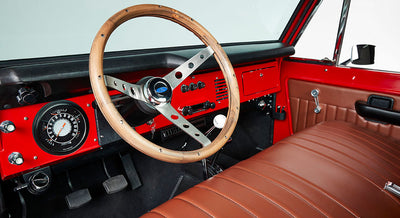 Classic Ford Bronco dashboard