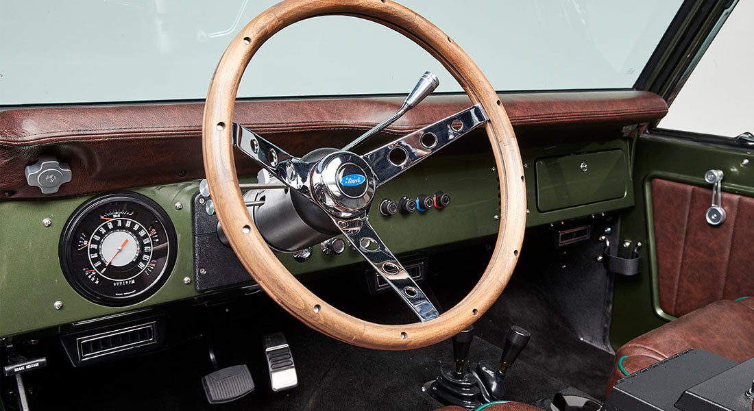 Classic Ford Broncos custom interior