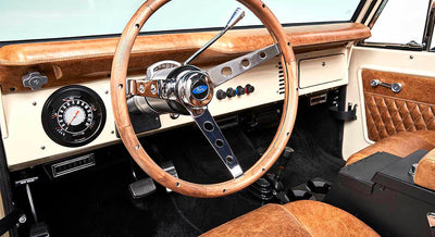 Classic Ford Bronco dashboard