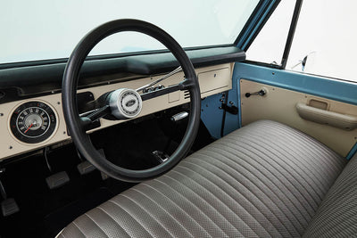 Classic Ford Bronco dashboard