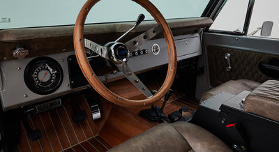 Classic Ford Bronco dashboard