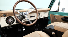 Classic Ford Bronco dashboard