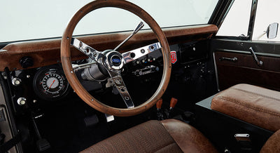 Classic Ford Bronco dashboard