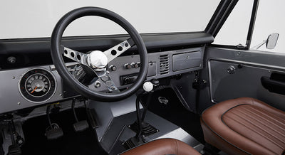 Classic Ford Bronco dashboard