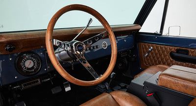 Classic Ford Bronco dashboard