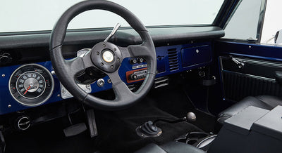 Classic Ford Bronco dashboard