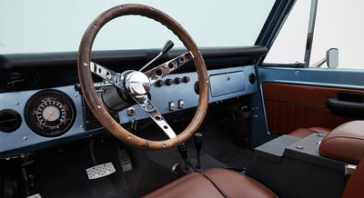 Classic Ford Bronco dashboard