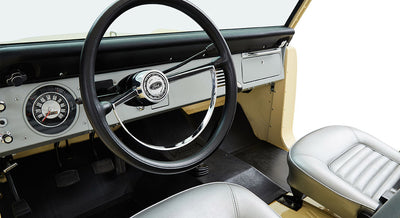 Classic Ford Bronco dashboard