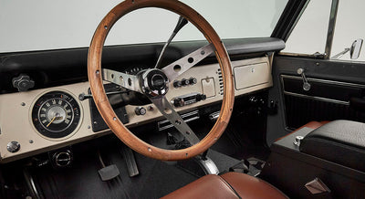Classic Ford Bronco dashboard