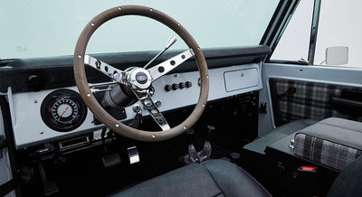 Classic Ford Bronco dashboard