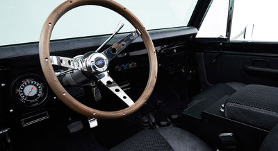 Classic Ford Bronco dashboard