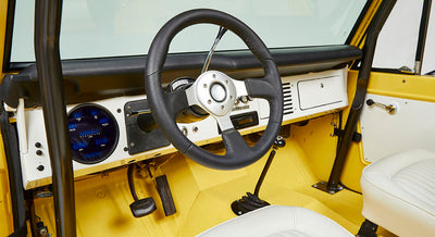 Classic Ford Bronco dashboard