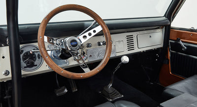 Classic Ford Bronco dashboard
