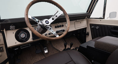 Classic Ford Bronco dashboard